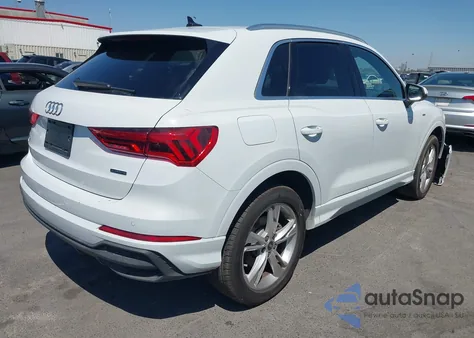 2023 Audi Q3 Premium 45 Tfsi S Line Quattro Tiptronic из США, поврежденный, VIN WA1DECF31P1105716